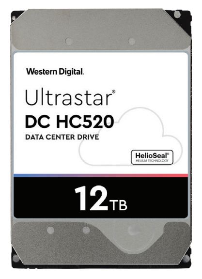WD Ultrastar DC HC520 12TB - 3.5 - 12000 GB - 7200 RPM