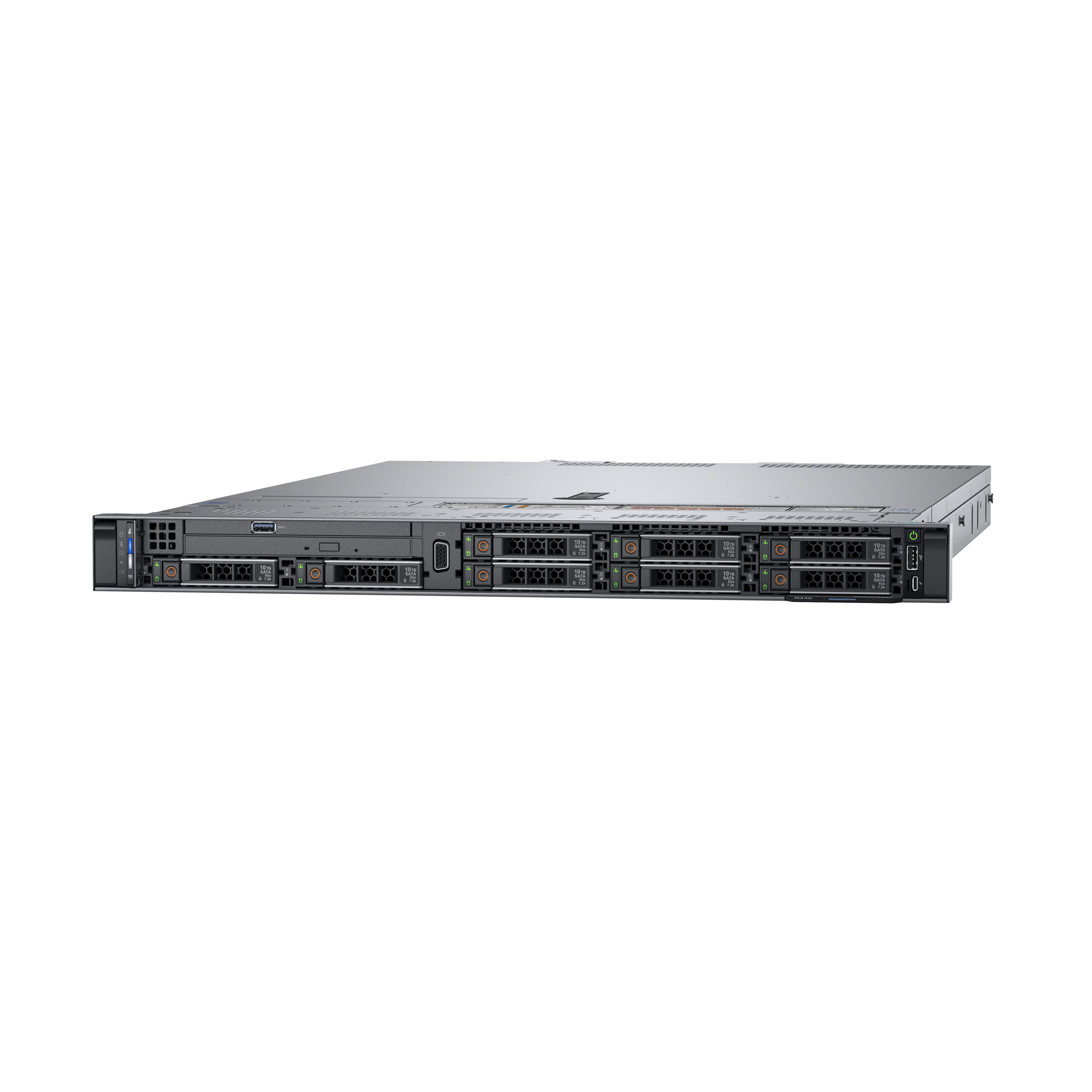 Dell R440 Rack Server Dell PowerEdge R440 server 2.4 GHz 16 GB Rack (1U) Intel (PER440PLM43)
