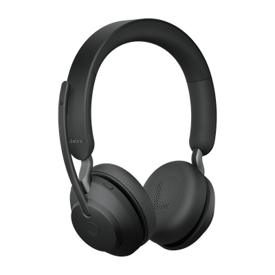 Jabra Evolve2 65, UC Stereo Headset Head-band USB Type-A Bluetooth Black, 26599-989-999