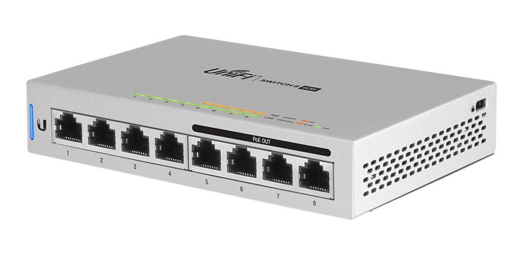 Ubiquiti Networks UniFi Switch 8 Managed Gigabit Ethernet (10/100/1000) Power over Ethernet (PoE) Grey